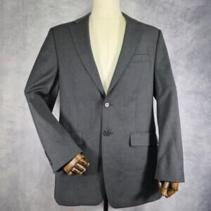 Lauren Ralph Lauren Blazer Mens 40 Long Wool Two Button Suit Jacket
